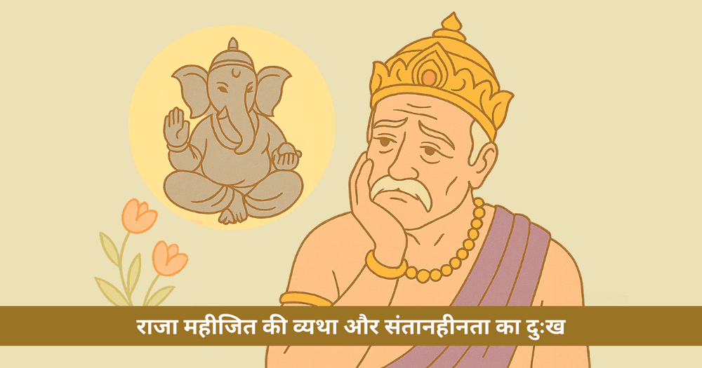 आषाढ़ विनायक चतुर्थी की कथा: गणेश पूजन से संतान सुख और बाधा निवारण