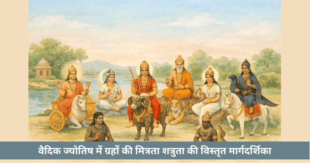 ग्रह मित्रता और शत्रुता का महत्व