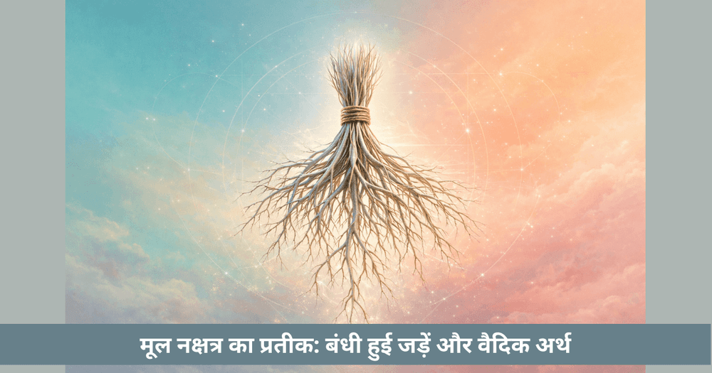 मूल नक्षत्र बंधी जड़ें प्रतीक अर्थ, निर्ऋति और रूपांतरण