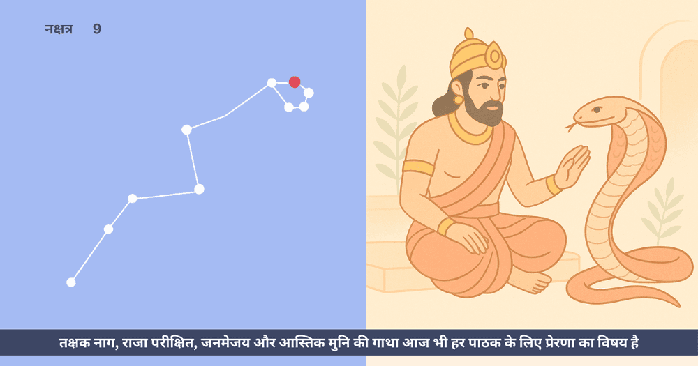 तक्षक नाग की कथा - परीक्षित वध, नाग यज्ञ और आस्तिक मुनि की करुणा