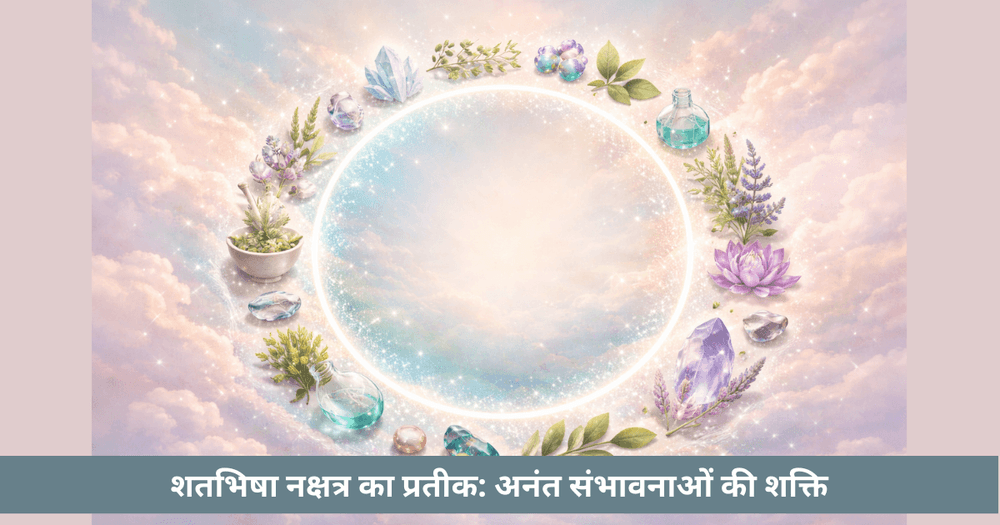 शतभिषा नक्षत्र वृत प्रतीक अर्थ, वरुण, सौ वैद्य और उपचार शक्ति