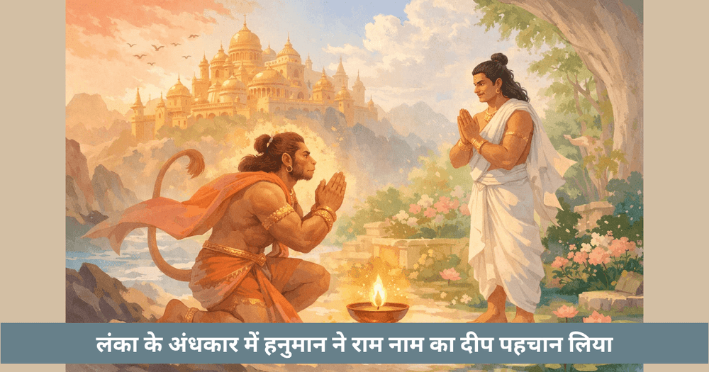 हनुमान और विभीषण की रामायण कथा