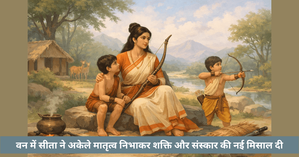 अकेली मां के रूप में सीता