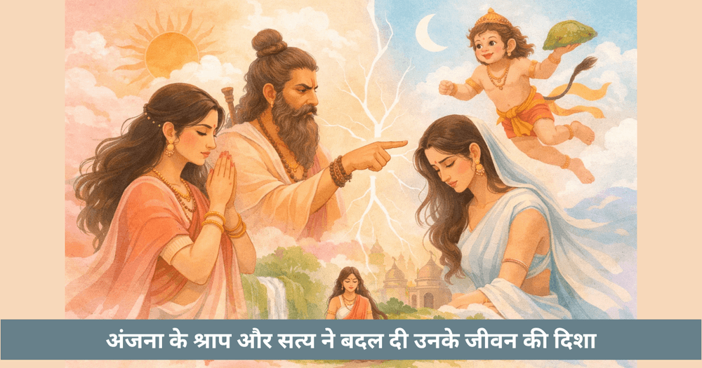 अंजना और सत्य की परीक्षा की कथा