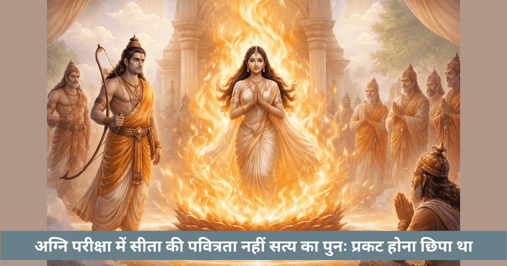 अग्नि परीक्षा का रहस्य और सत्य