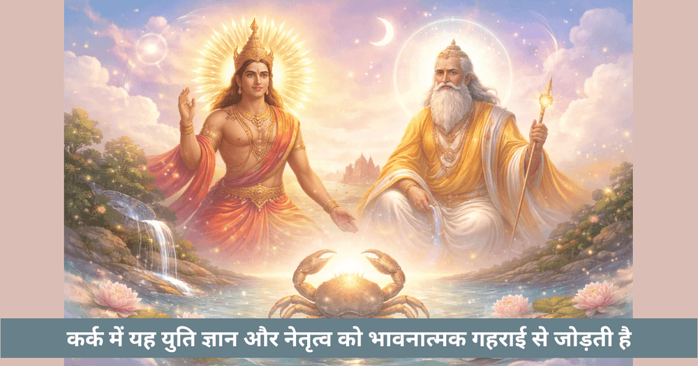 कर्क में सूर्य और बृहस्पति संयोग: जीवन और मार्गदर्शन