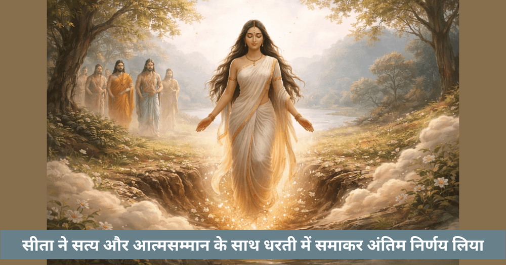 सीता का पृथ्वी में लौटना और सत्य की पूर्णता