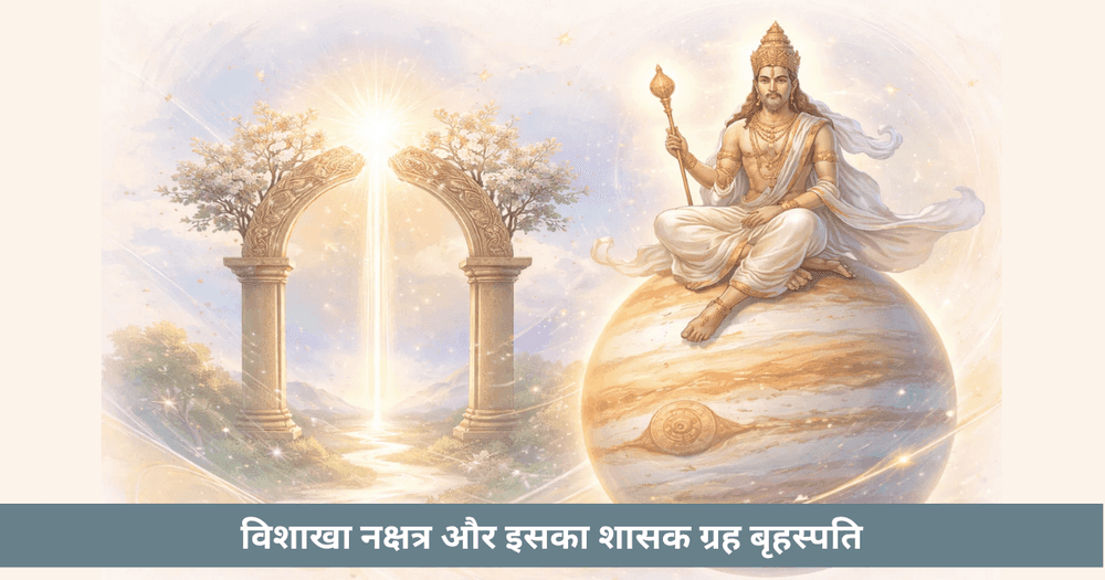 विशाखा नक्षत्र का स्वामी बृहस्पति – अर्थ और प्रभाव