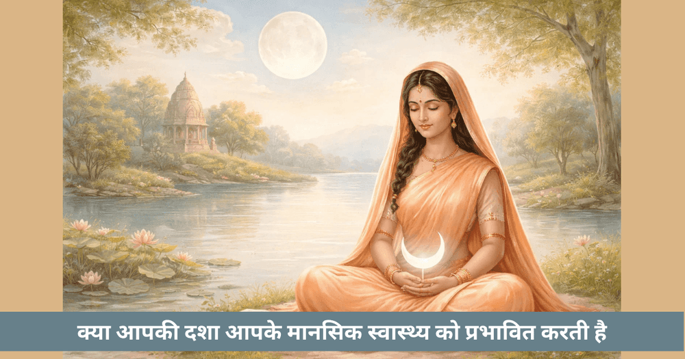 दशा और मानसिक स्वास्थ्य चंद्र शनि राहु केतु प्रभाव