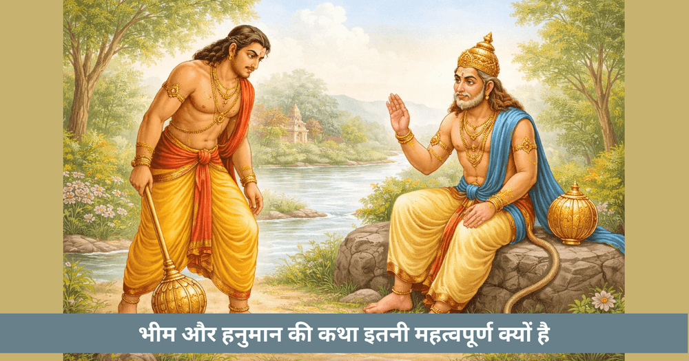 भीम बनाम हनुमान शक्ति और भक्ति