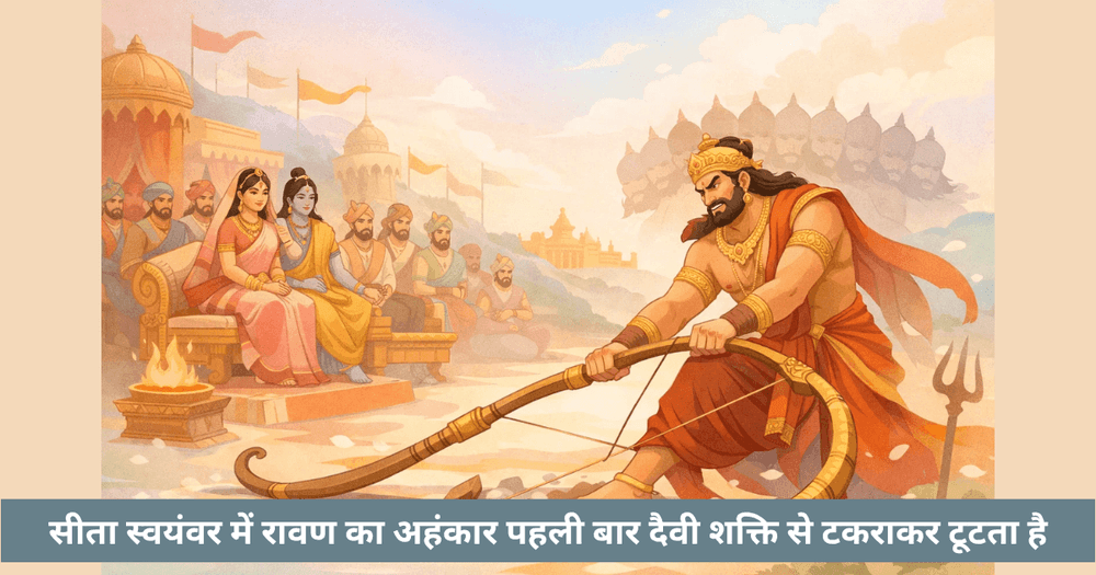 सव्यंवरा में रावण का अहंकार टूटना