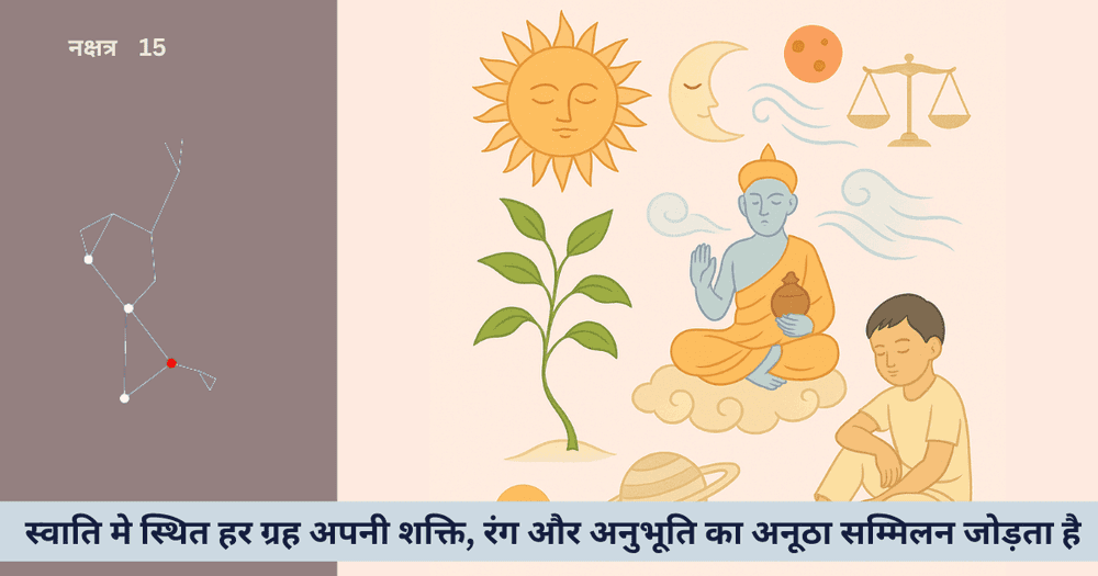 स्वाति नक्षत्र में ग्रहों का प्रभाव: क्या वायु के झोंके बनाते हैं नियति को अनोखा?