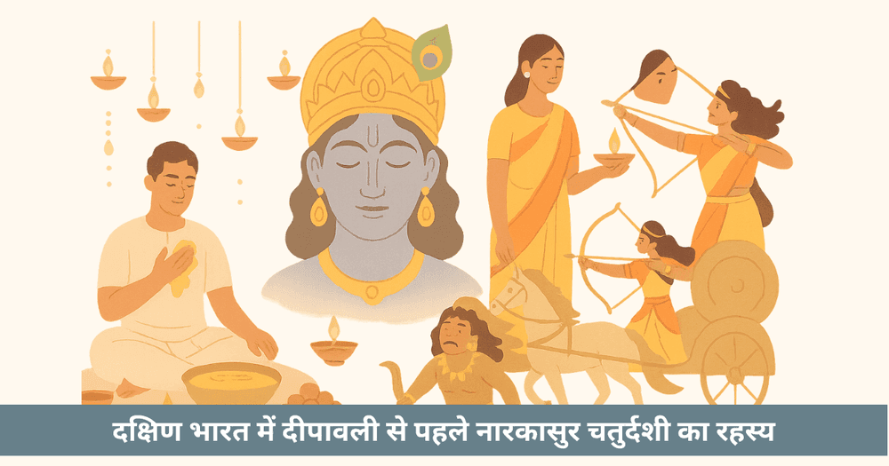 नरकासुर चतुर्दशी: दक्षिण भारत की आध्यात्मिक दीपावली