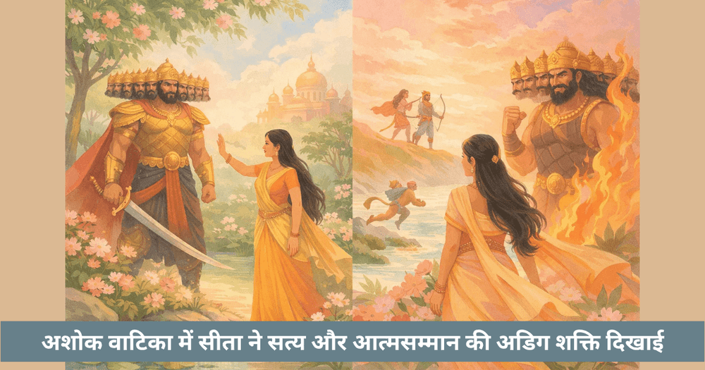 सीता की चेतावनी रावण को