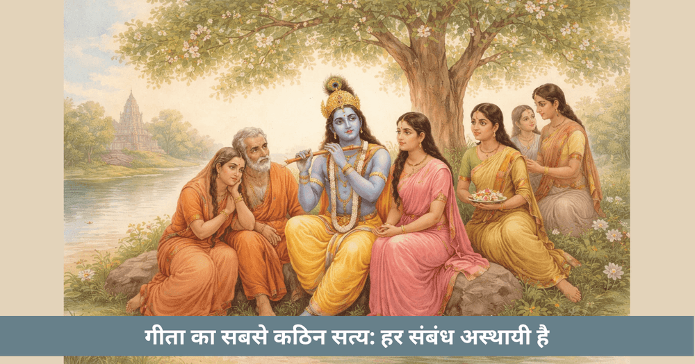 गीता और अस्थायी संबंध: आत्मा, धर्म और वैराग्य