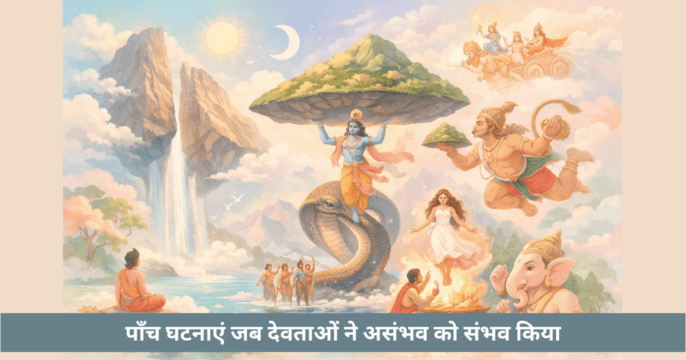 5 अद्भुत घटनाएं जब देवताओं ने असंभव किया