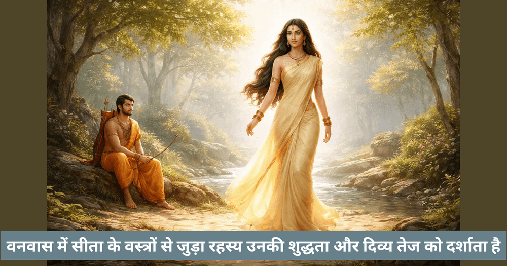 क्या वनवास में सीता के वस्त्र कभी पुराने नहीं हुए