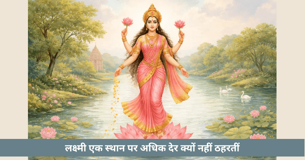 लक्ष्मी एक जगह क्यों नहीं टिकतीं चंचल धन और स्थिर धर्म
