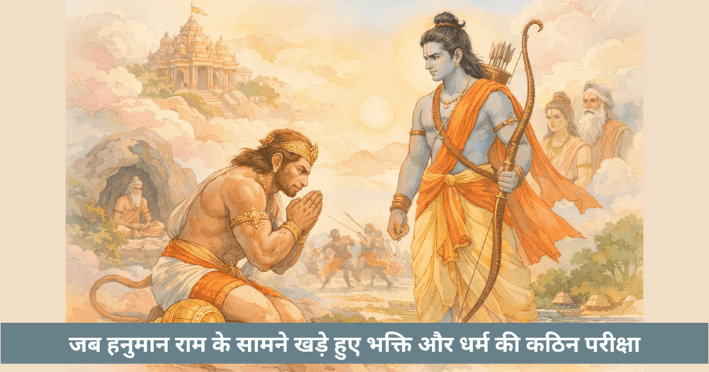 हनुमान और राम की भक्ति कथा