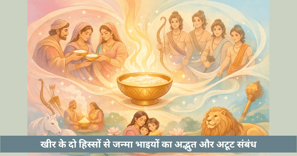 सुमित्रा और दो पुत्र: खीर का रहस्य