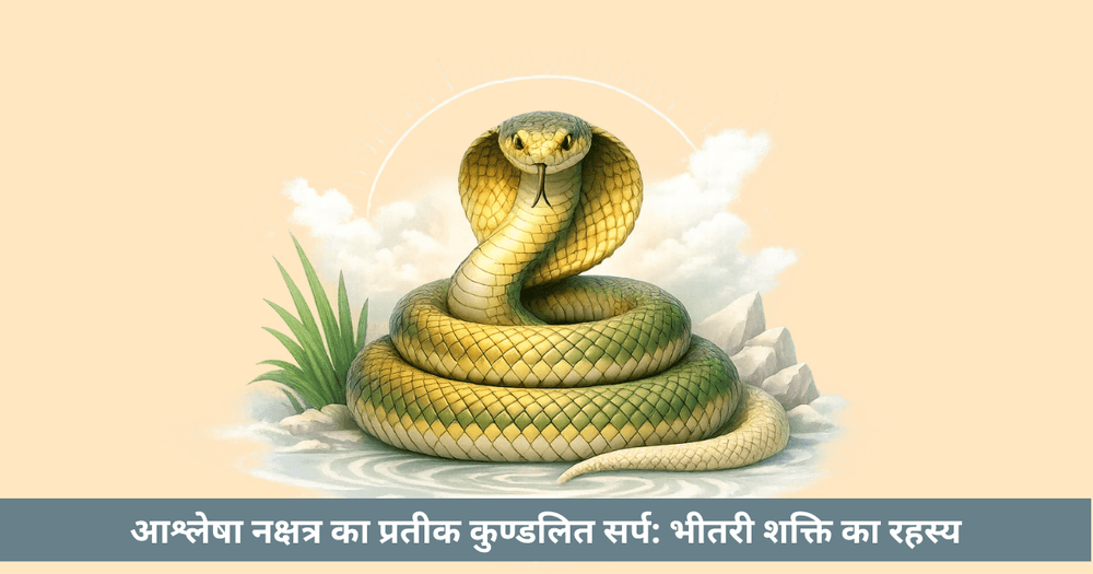 आश्लेषा नक्षत्र का कुण्डलित सर्प प्रतीक और इसका अर्थ