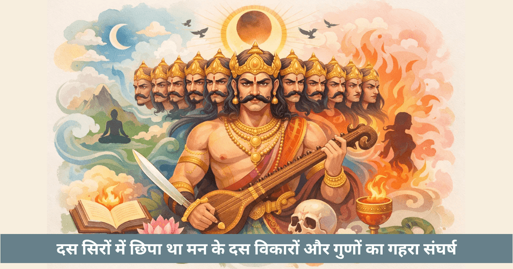 रावण के दस सिरों का गहरा अर्थ