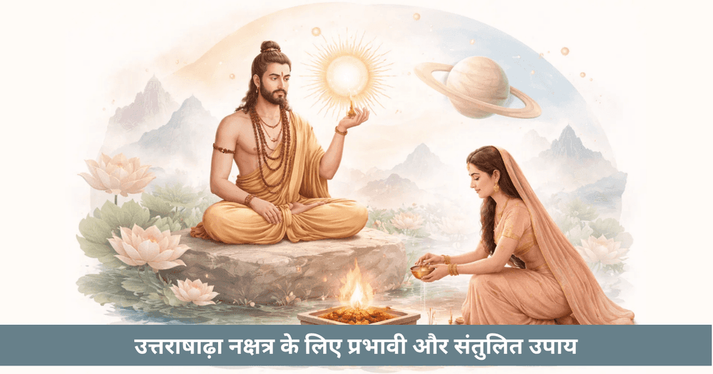 उत्तराषाढ़ा नक्षत्र उपाय: सफलता और शांति के लिए
