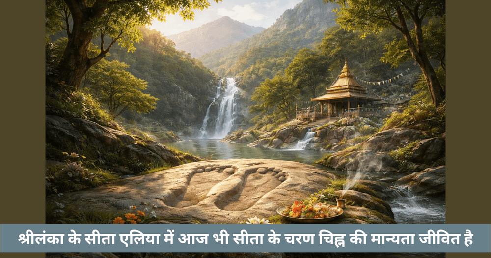 क्या श्रीलंका में सीता के पदचिह्न मौजूद हैं