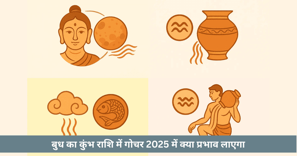 बुध कुंभ गोचर 2025  राशि अनुसार प्रभाव और उपाय