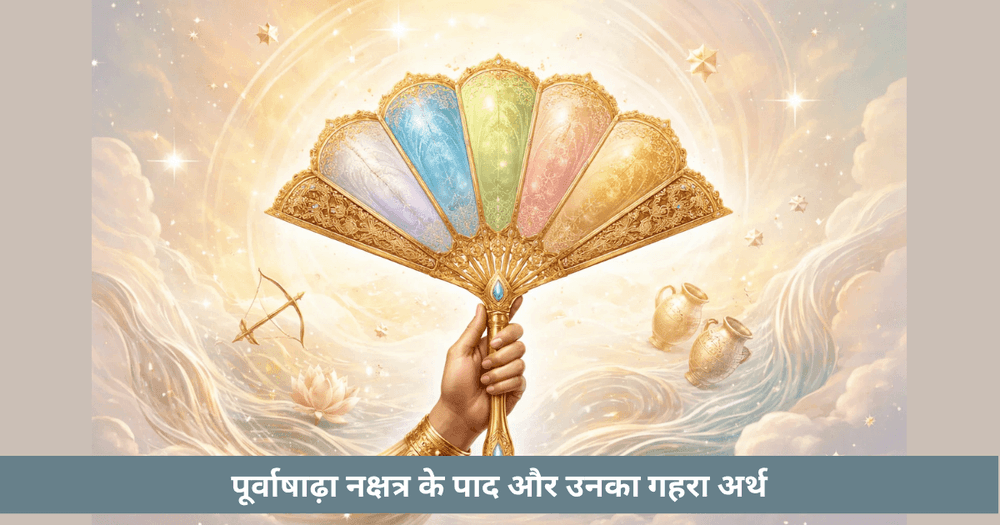 पूर्वाषाढ़ा नक्षत्र: गुण, पाद और प्रभाव