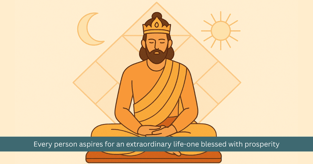 Major Rajyogas: Formation, Significance and Astrological Impact