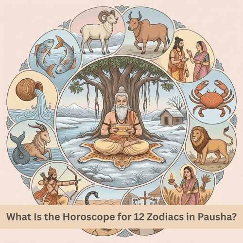 What Is the Horoscope for 12 Zodiacs in Pausha?