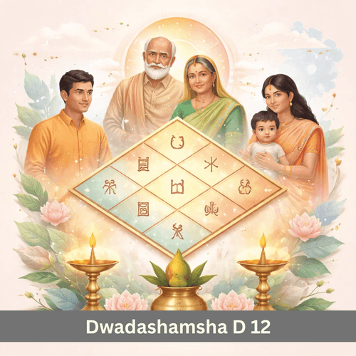 What Is The Dwadashamsha D12 Chart And How Does It Show Parents And Grandparents