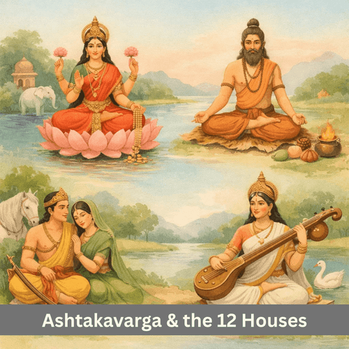 Ashtakavarga & the 12 Houses: The Cosmic Scorecard of Life's Twelve Domains