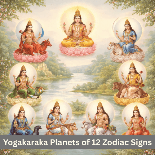 How to know Yogakaraka planets for 12 ascendants