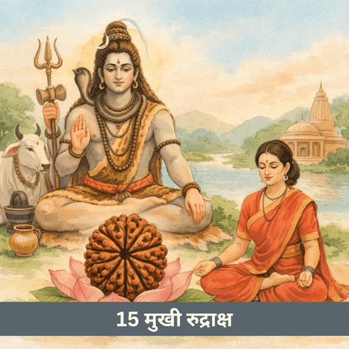15 मुखी रुद्राक्ष के गहरे प्रभाव