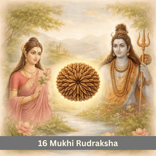Deep Impact Of 16 Mukhi Rudraksha