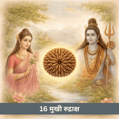 16 मुखी रुद्राक्ष का गहरा प्रभाव