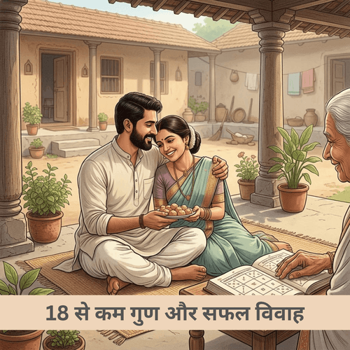 18 से कम गुण और सफल विवाह