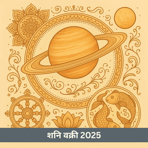 शनि वक्री 2025: 13 जुलाई से 28 नवंबर तक मीन राशि में कर्म, अनुशासन और जीवन के ढांचे पर गहन विश्लेषण