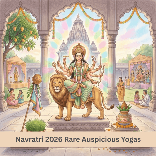Navratri 2026 Rare Auspicious Yogas