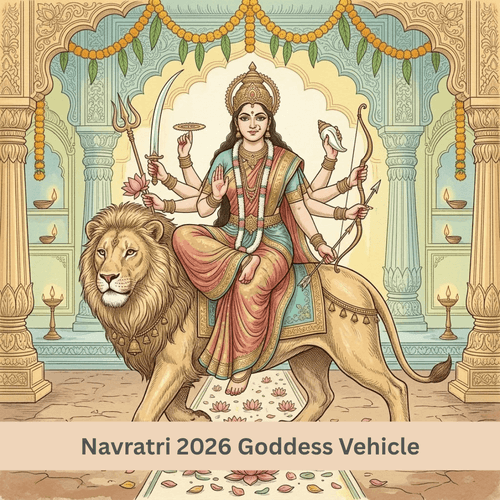 Navratri 2026 Goddess Vehicle