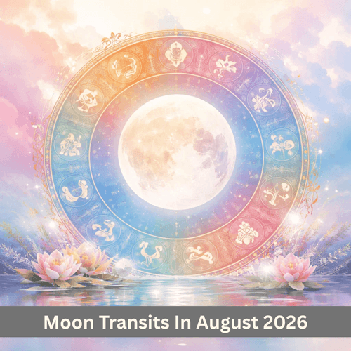 Moon Transits in August 2026