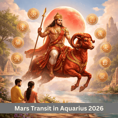 Mars Transit in Aquarius 2026: Planetary Impact on Every Zodiac Sign