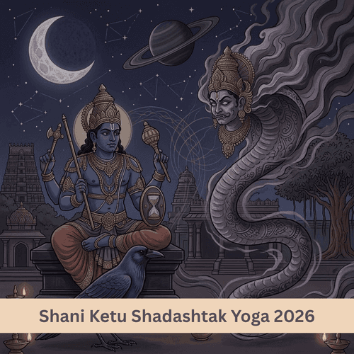 Shani Ketu Shadashtak Yoga 2026