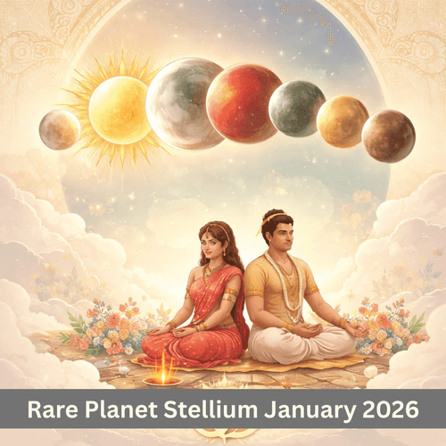 A Rare 6 Planet Stellium on 18 January 2026: How It Can Shift Your Destiny