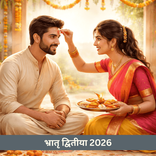 भ्रातृ द्वितीया 2026: तिथि, मुहूर्त, महत्व और पवित्र कथाएँ
