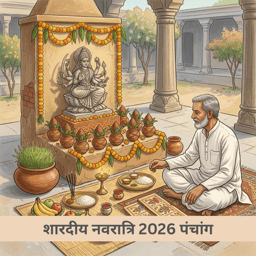 शारदीय नवरात्रि 2026 पंचांग