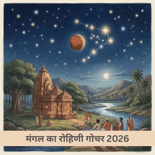 मंगल का रोहिणी गोचर 2026