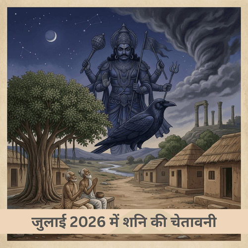 जुलाई 2026 में शनि की चेतावनी